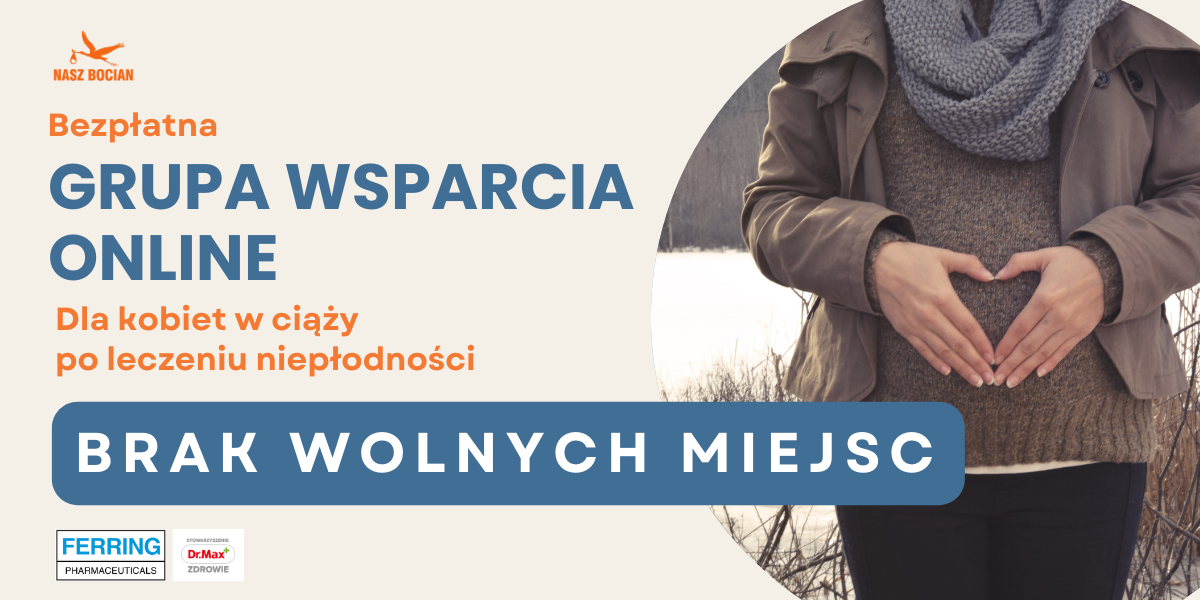 grupa wsparcia dla kobiet w ciąży po leczeniu niepłodności
