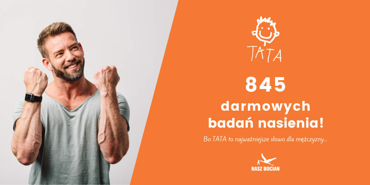 Bezpłatne badania nasienia - Kampania TATA 2026