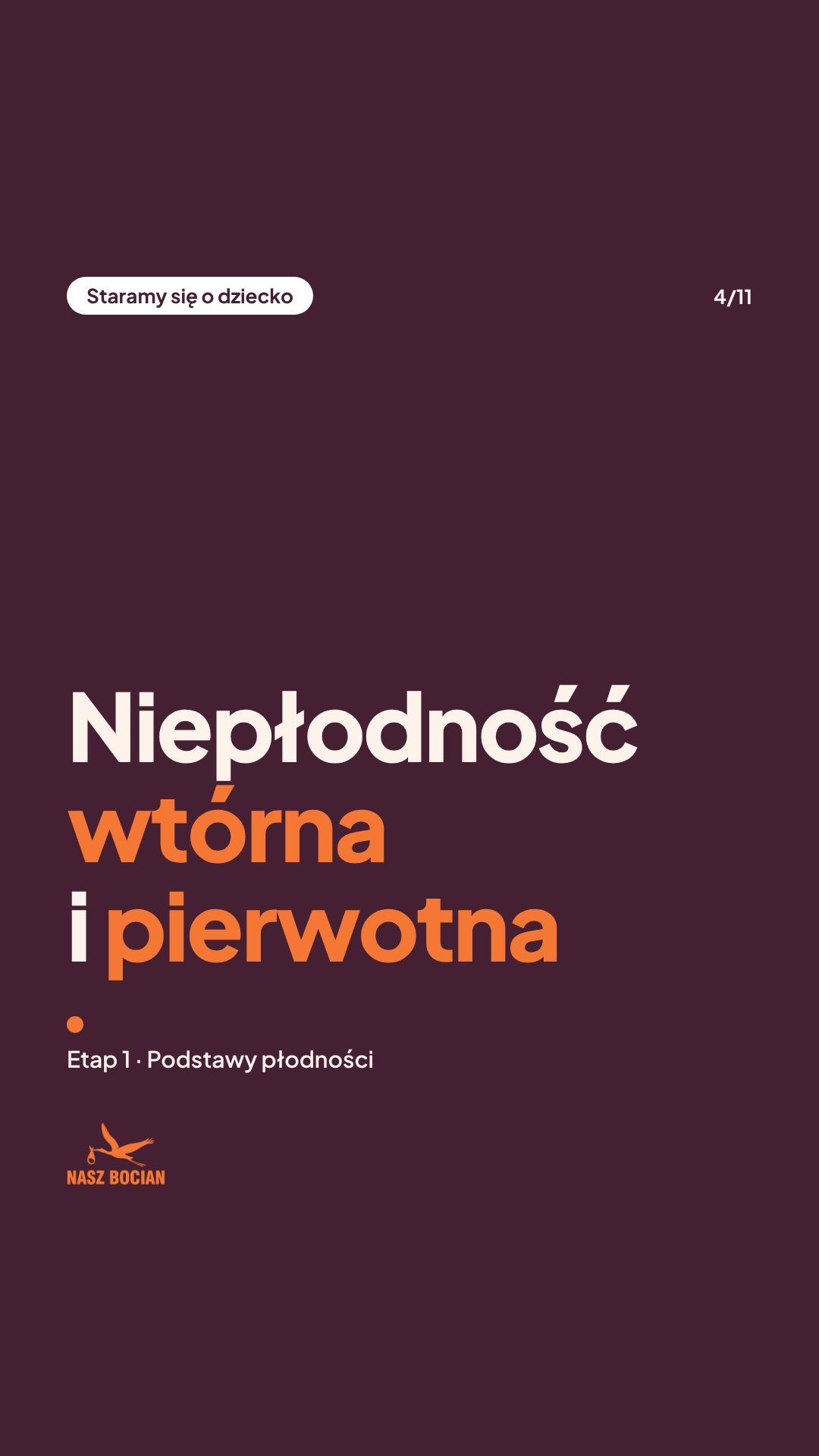 Niepłodność wtórna i pierwotna