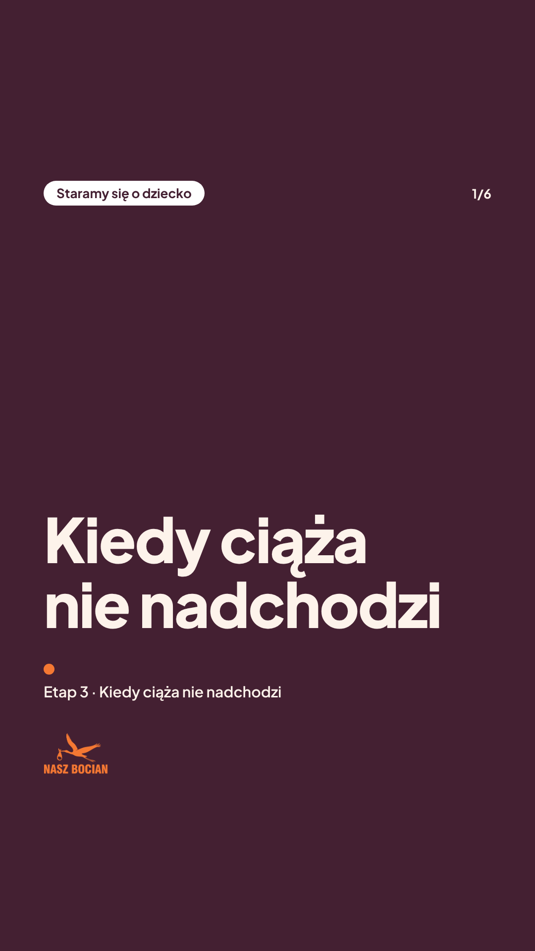 Kiedy ciąża nie nadchodzi