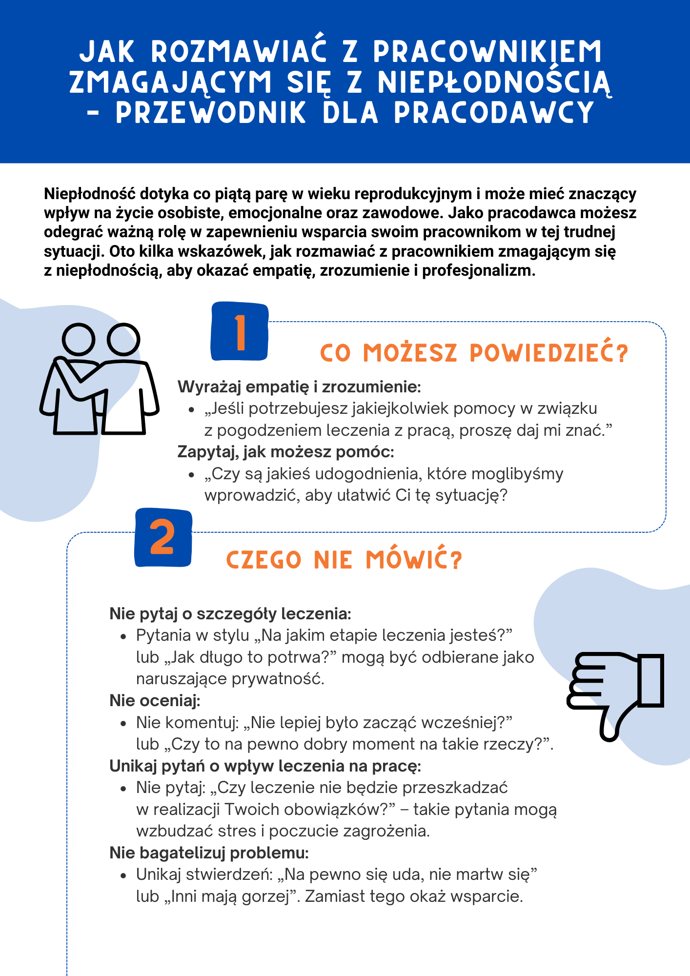 pobierz przewodnik: Jak rozmawiać z pracownikiem zmagającym się z niepłodnością