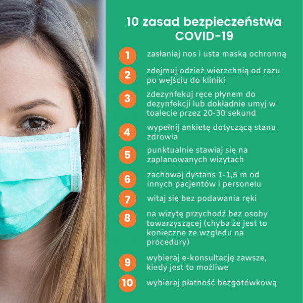 zasady bezpieczeństwa covid