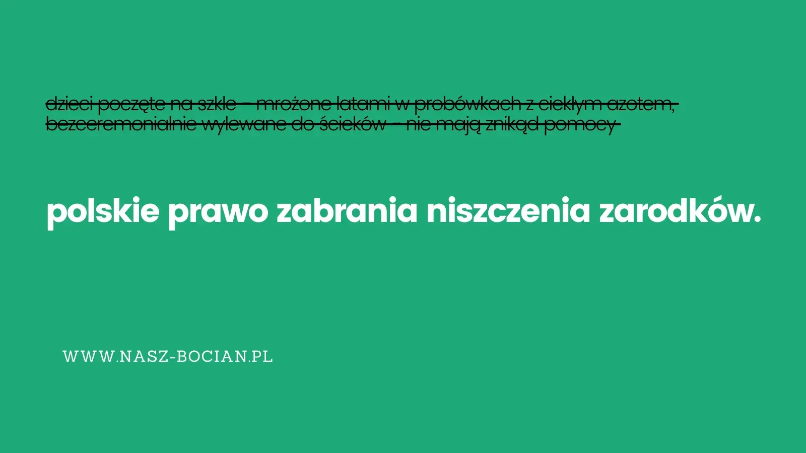 niszczenie zarodków